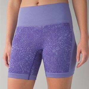 Lululemon Athletica Purple Bike Shorts